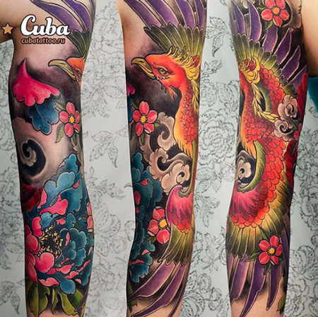 tattoos/ - Rainbow Phoenix - 111948